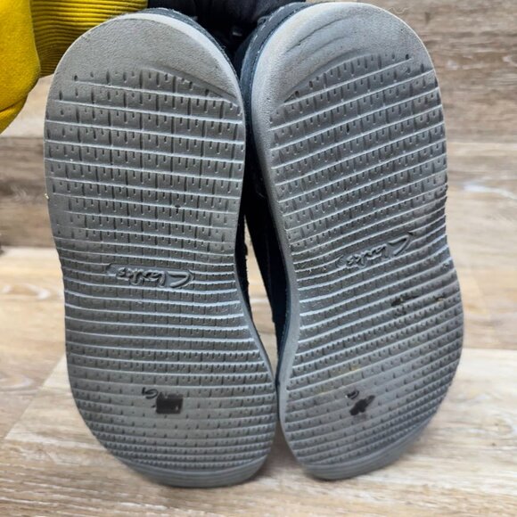 Clarks Capler Black Suede Mid Chukka Boots Men's Size 9 - Picture 4 of 7